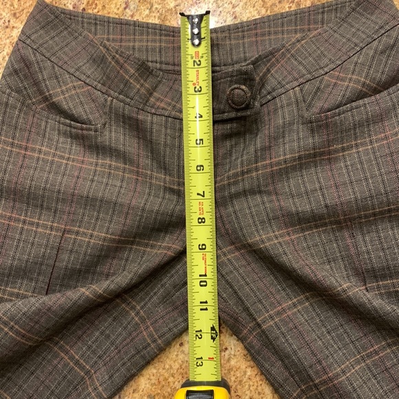 Women’s Plaid Dress Pants. These have been altered - measurements shown in pix - Picture 8 of 9